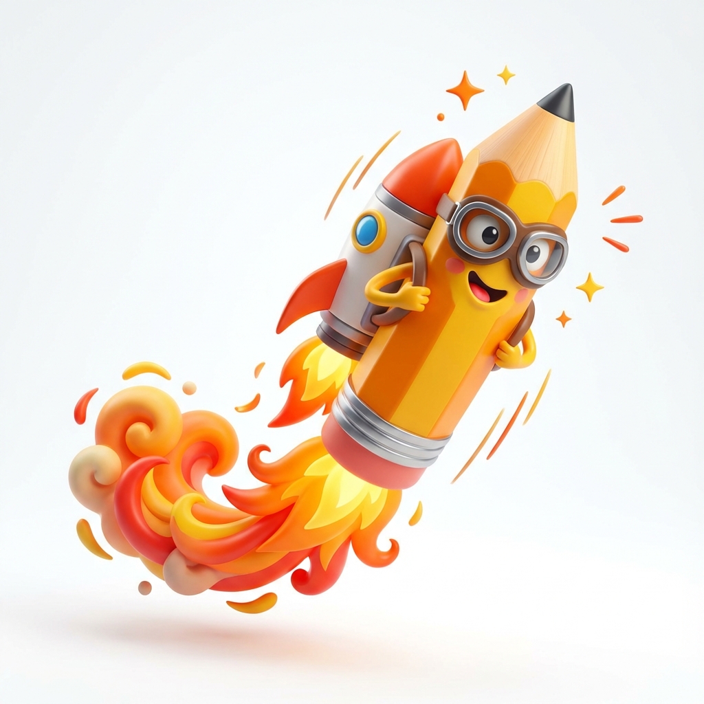 Rocket Pencil